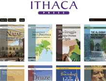 Tablet Screenshot of ithacapress.co.uk